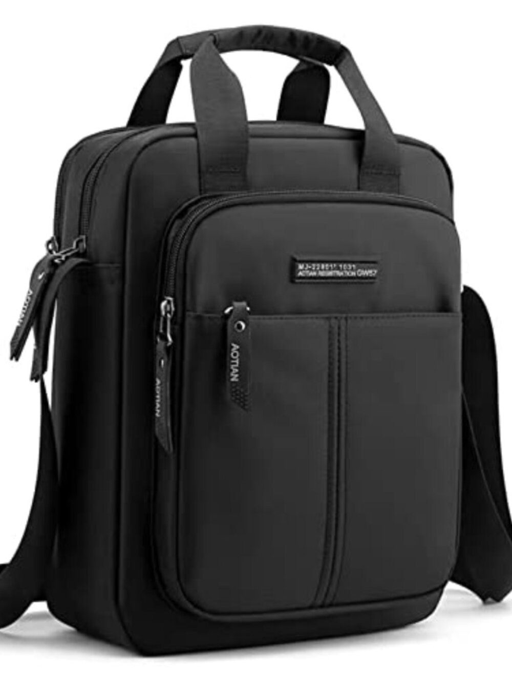 Men's Nylon Crossbody Messenger Bag Waterproof Casual Shoulder Bag for Work